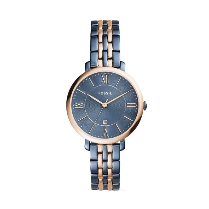 Fossil Blue Dial Elegant Ladies Watch